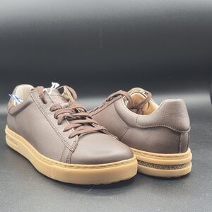 Birkenstock Bend Low Natural Brown Leather Sneakers